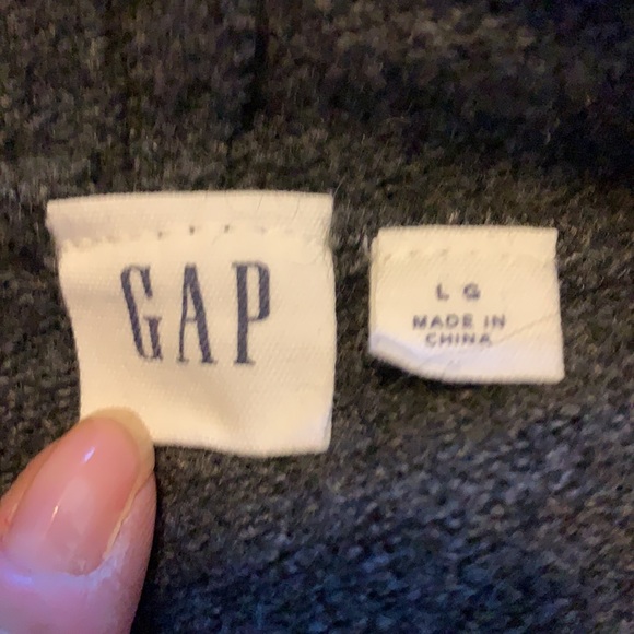 GAP Hooded cardigan with belt - Picture 7 of 8